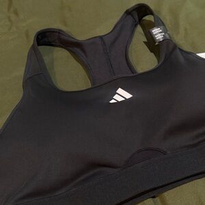 Adidas Black Performance Sports Bra